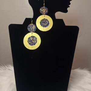 Midnight Sky & Gold Statement Drops