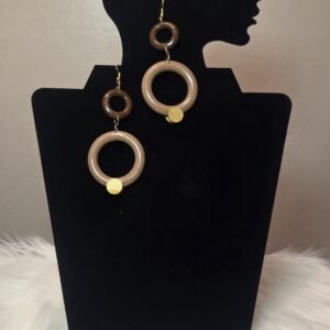 Mocha Harmony Hoops